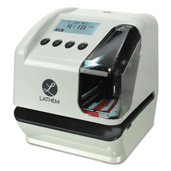 Picture of Lathem Time LTHLT5000 Time&#44; Date & Text Numbering Document Stamp