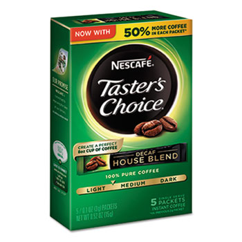 NES86073 Tasters Choice Decaf House Blend Instant Coffee -  Nestle