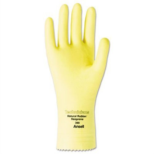 Picture of Ansell ANS3907 13 Mil Technicians Latex & Neoprene Blend Gloves&#44; Size 7