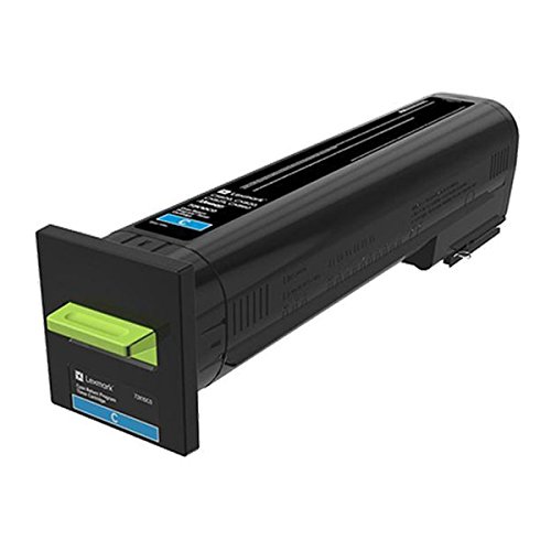 Picture of Lexmark LEX72K10C0 CS82 & CX8 Return Program Cartridge Toner, Cyan