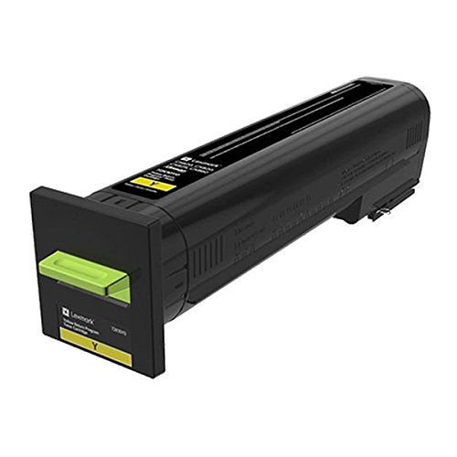 Picture of Lexmark LEX72K10Y0 CS82 & CX8 Return Program Cartridge Toner, Yellow