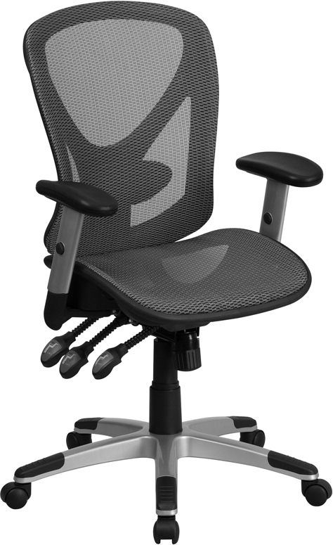 Hercules Multi-Shift Executive Chair - Black - High Back - 300 lbs Capacity - Ergonomic Design