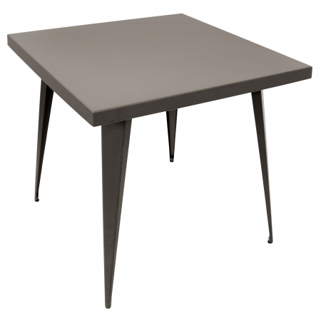Picture of Lumisource DT-TW-AU3232 AN Austin Dining Table&#44; Antique