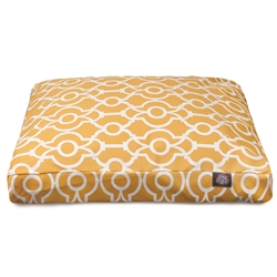 Picture of Majestic Pet 78899560574 Athens Citrus Small Rectangle Dog Bed