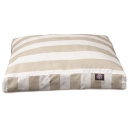 Picture of Majestic Pet 78899550506 Vertical Stripe Sand Extra Large Rectangle Bed