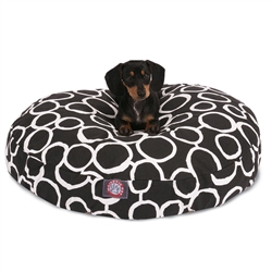 Picture of Majestic Pet 78899550662 Fusion Black Small Round Dog Bed