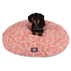 Picture of Majestic Pet 78899550668 Charlie Salmon Small Round Dog Bed