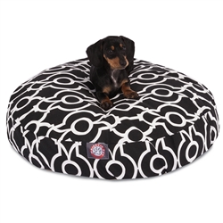 Picture of Majestic Pet 78899550703 Athens Black Small Round Dog Bed