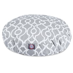 Picture of Majestic Pet 78899551100 Athens Gray Large Round Dog Bed