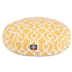 Picture of Majestic Pet 78899551101 Athens Citrus Large Round Dog Bed