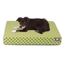 Picture of Majestic Pet 78899551203 Sage Bamboo Small Orthopedic Memory Foam Rectangle Dog Bed