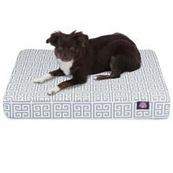 Picture of Majestic Pet 78899551240 Gray Towers Small Orthopedic Memory Foam Rectangle Dog Bed