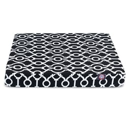 Picture of Majestic Pet 78899551257 Black Athens Small Orthopedic Memory Foam Rectangle Dog Bed