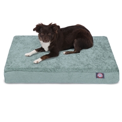 Picture of Majestic Pet 78899551268 Azure Villa Small Orthopedic Memory Foam Rectangle Dog Bed