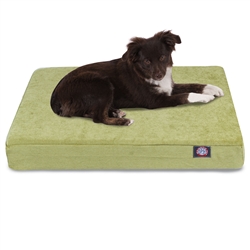Picture of Majestic Pet 78899551270 Apple Villa Small Orthopedic Memory Foam Rectangle Dog Bed