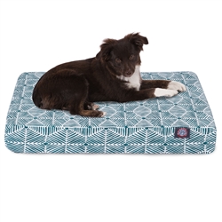 Picture of Majestic Pet 78899551281 Emerald Charlie Small Orthopedic Memory Foam Rectangle Dog Bed