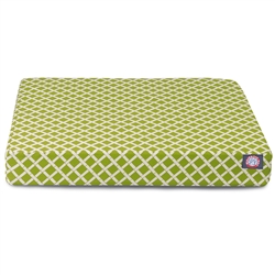 Picture of Majestic Pet 78899551403 Sage Bamboo Medium Orthopedic Memory Foam Rectangle Dog Bed