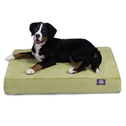 Majestic Pet 78899551470 Apple Villa Medium Orthopedic Memory Foam Rectangle Dog Bed -  Majestic Pet Products