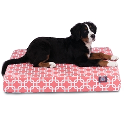Picture of Majestic Pet 78899551482 Coral Links Medium Orthopedic Memory Foam Rectangle Dog Bed