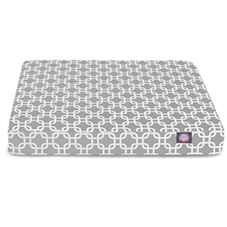 Picture of Majestic Pet 78899551635 Gray Links Large Orthopedic Memory Foam Rectangle Dog Bed