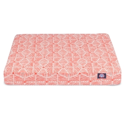 Picture of Majestic Pet 78899551679 Salmon Charlie Large Orthopedic Memory Foam Rectangle Dog Bed