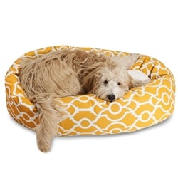 Picture of Majestic Pet 78899554501 40 in. Athens Citrus Sherpa Bagel Bed