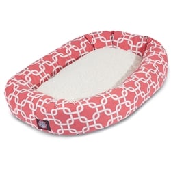 Picture of Majestic Pet 78899554507 40 in. Coral Links Sherpa Bagel Bed