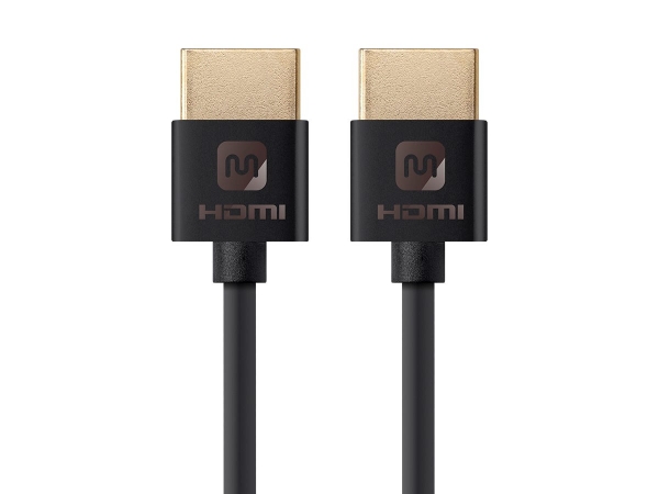 Picture of Monoprice 13582 4 ft. Ultra Slim Series High Speed HDMI Cable&#44; Black