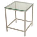New Pacific Direct 6300016 23 x 18 x 18 in. Shea KD End Table Frame, Brushed Stainless New Pacific Direct 6300016 23 x 18 x 18 in. Shea KD End Table Frame, Brushed Stainless