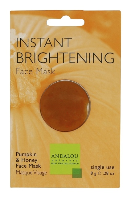 Picture of Andalou Naturals 230611 Beauty 2 Go Brightening&#44; Pumpkin & Honey Instant Facial Mask Pods&#44; 0.28 oz