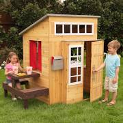 Picture of KidKraft 182 18 x 22.5 x 46.5 in. Modern Outdoor Play House