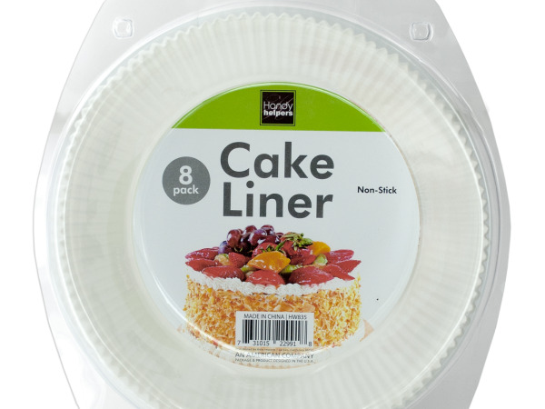 Picture of Bulk Buys HW835-12 Non-Stick Cake Liners - 12 Piece -Pack of 12