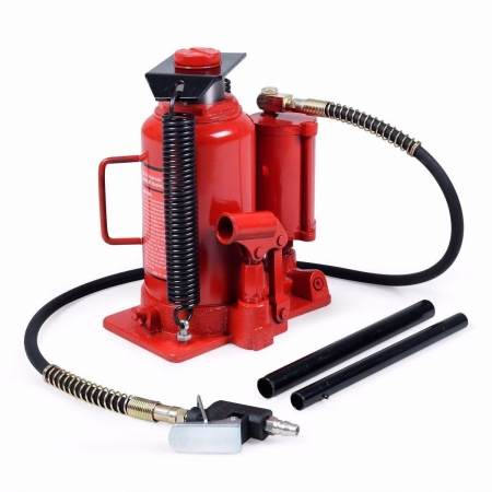 Picture of Online Gym Shop CB16908 20 Ton & 40000 lbs Air & Hydraulic Bottle Jack Heavy Duty