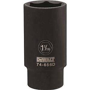 7516636 DWMT74656OSP Impact 0.5 Drive Socket, 1.062