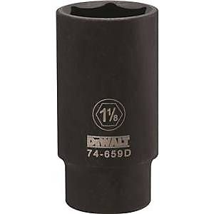 DWMT74659OSP Impact 0.5 Drive Socket, 1.125 in.