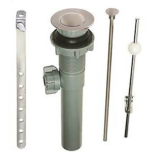 7183932 PP820-70DSBN Complete Lavatory Pop-Up Assembly, 1.25