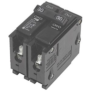 Q240 2 in. 40 amp Type BA Double Pole Circuit Breaker