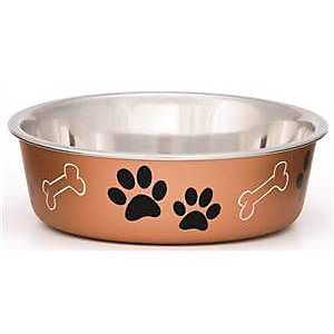 Picture of Boss Pet Products 1866946 7452LC Bella Food Bowl&#44; Copper - Large