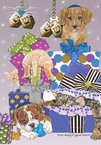 Hanukkah Naughty Or Nice Hanukkah Boxed Cards