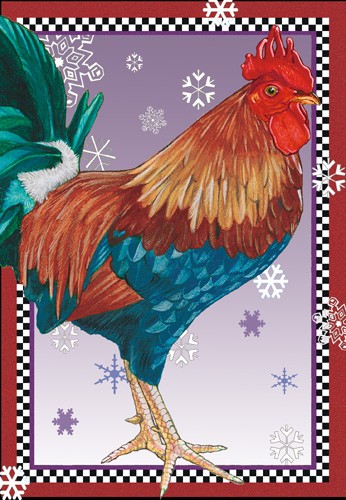 Rooster Farm Christmas Boxed Cards - Pack of 10