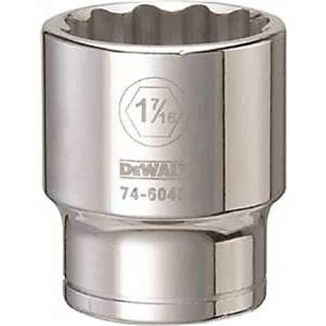 Stanley Tools 7516511 DWMT74604OSP 0.75 Drive 12 Point Socket  1.437 in.