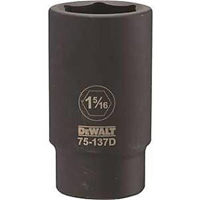 Stanley Tools 7517055 DWMT75137OSP Impact 0.75 Drive Socket  1.312