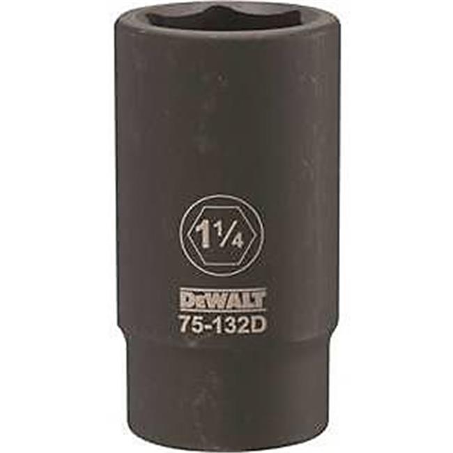 Stanley Tools 7517006 DWMT75132OSP Impact 0.75 Drive Socket  1.25