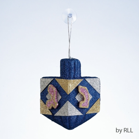 Picture of Rite Lite BD-13151-D 5.75 ft. Hight Chanukah Glitter Decoration- Dreidel - Header -pack of 6