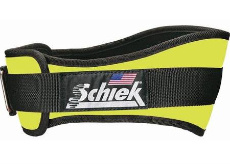 Picture of Schiek S-2006YEL 6 in. Original Nylon Belt&#44; Neon Yellow - Large