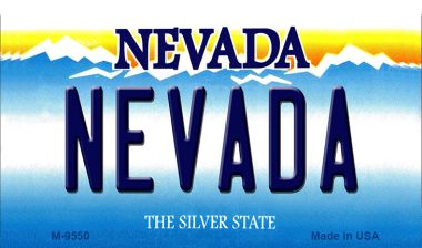 Nevada Nevada Novelty Metal Magnet M-9550