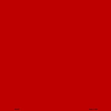 SQ-007 12 x 12 in. Red Solid Novelty Metal Square Sign
