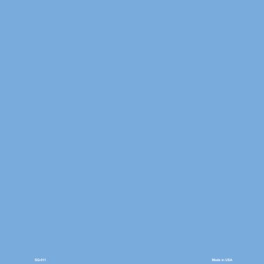 SQ-011 12 x 12 in. Light Blue Solid Novelty Metal Square Sign