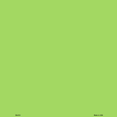 SQ-012 12 x 12 in. Lime Green Solid Novelty Metal Square Sign