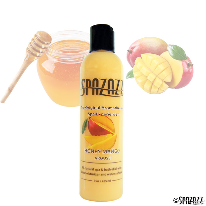 Picture of Spazazz SPZ-117 Original Honey Mango Arouse Elixir 9 oz Bottle